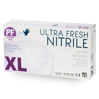 STEELDRILL Nitrile Gloves BL U/Fresh P/F S - 1000Pcs/C