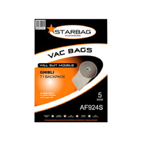 CLEANSTAR Synthetic Vacuum Bags For Ghibli - Pack Of - 6