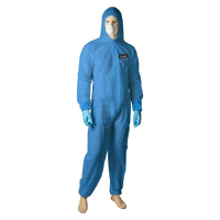 BASTION SMS Coverall 5/6 Bl XXL - 1ea