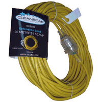 CLEAN STAR 25 METER EXTENTION LEAD 10AMP