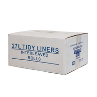 27L Bin Liner - Kitchen Tidy R/1000 Black