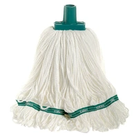 SABCO green Microfibre Round Mop Head - 350g