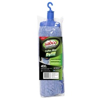 SABCO Contractor Cotton Mop 400g Blue