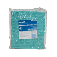 OATES Sponge Cloths Yellow Blue Green18X20cm(Pk6)