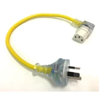 CLEAN STAR SHORT IEC LEAD YELLOW