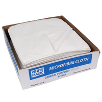 WHITE MAGIC Microfibre Gen Purpose Cloth White
