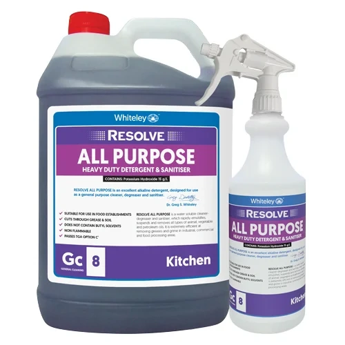 WHITELEY Resolve Dish Clean Liquid - 5L