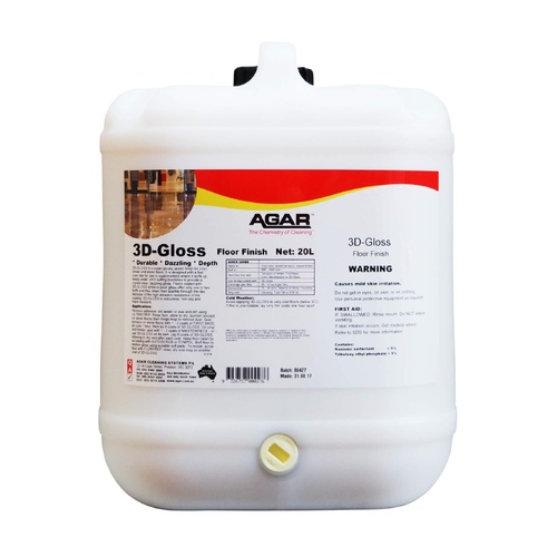AGAR 3D Gloss - 20L