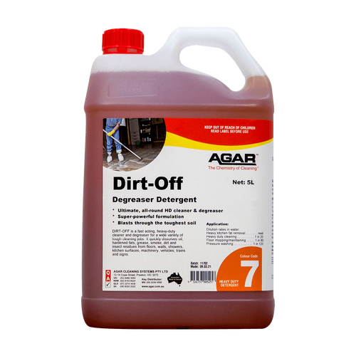 AGAR Dirt Off Degreaser Detergent - 5L