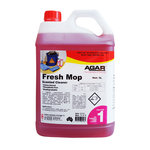 AGAR Fresh Mop Scented Cleaner - 5L