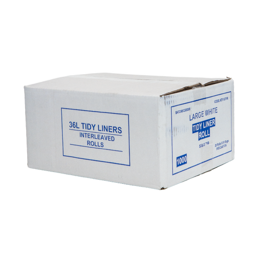 36L Bin Liner - K/T WT 570X710 50x20R - 1000Ea/C