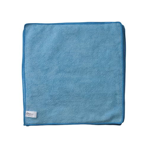 OATES Microfibre Cloths Value - Blue- 10 pack