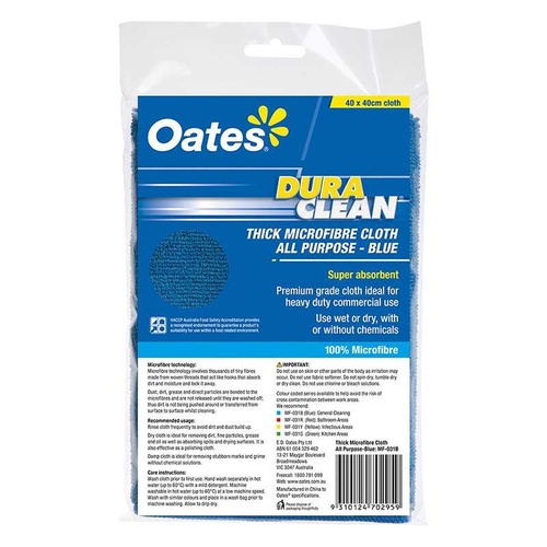 OATES Dura Mirofibre All Purpose Cloth