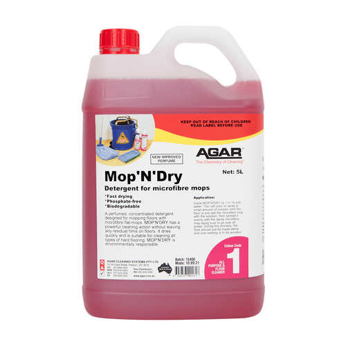 AGAR Mop N Dry Detergent - 5L