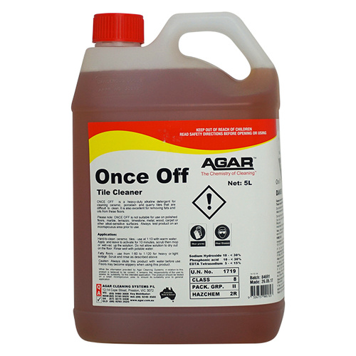 AGAR Once Off - 5L