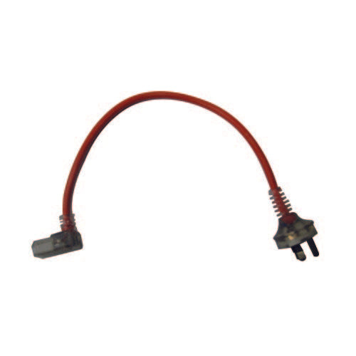 CLEANSTAR IEC Leads Orange Straight Angle